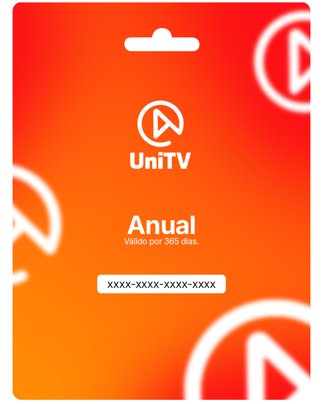 Unitv Bv Recarga UniTV Anual 365 dias | Menor Preço | UniTVTop